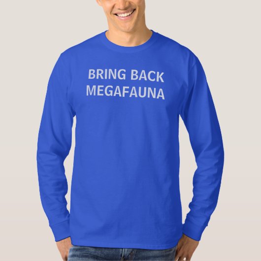 BRANK BACK MEGAFAUNA T-SHIRT (Voorkant)
