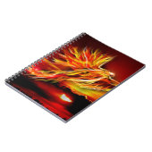 Brankelende Phoenix Garden van Tarot Notitieboek (Linkerzijde)