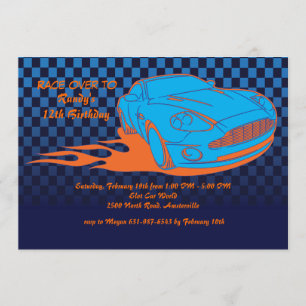 Brankelende rubberuitnodiging kaart