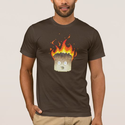 Branken van Marshmallow Pixel Art T-shirt (Voorkant)