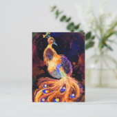 Branning Phoenix Peacock Briefkaart (Staand voorkant)