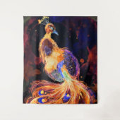 Branning Phoenix Peacock Wandkleed (Voorkant)