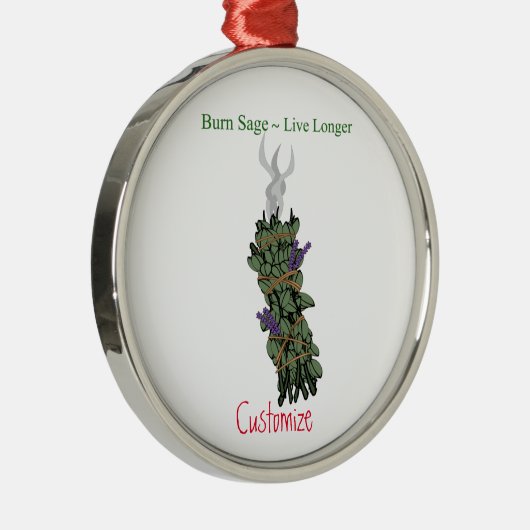 Branning Sage Thunder_Cove Metalen Ornament (Rechts)