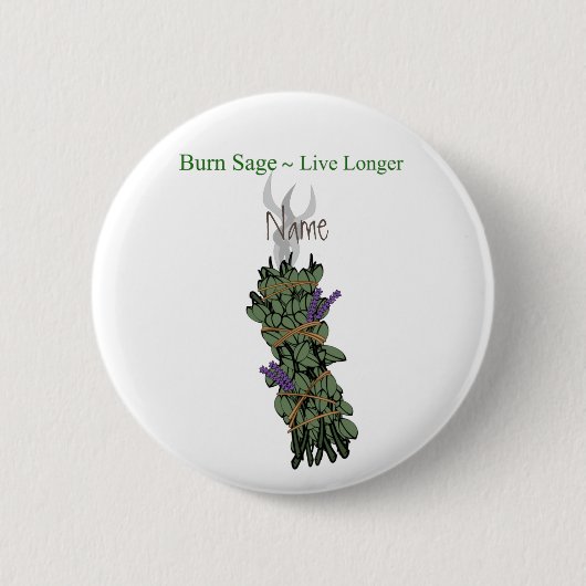 Branning Sage Thunder_Cove Ronde Button 5,7 Cm (Voorkant)