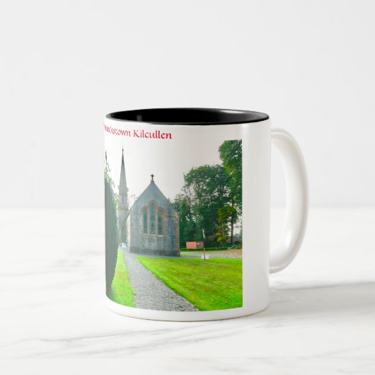 Brannockstown Two-Tone Coffee Mok (Voorkant rechts)