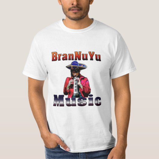 BranNuYu speelt Melodica T-shirt (Voorkant)