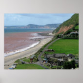 Branscombe Beach Poster (Voorkant)