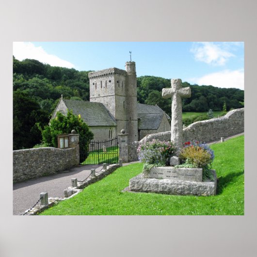 Branscombe Church Poster (Voorkant)