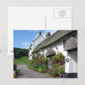 Branscombe Village Devon Briefkaart (Voorkant / Achterkant)