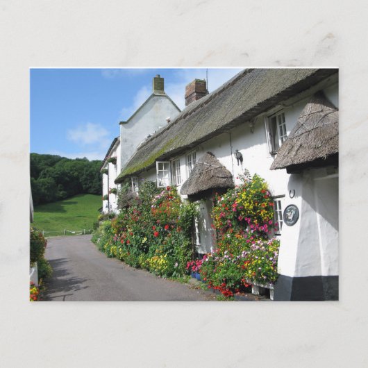 Branscombe Village Devon Briefkaart (Voorkant)