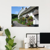Branscombe Village Poster (Thuiskantoor)