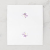 Bransoletka z serduszkiem Style, Light Eggplant Afsprakenkaart (Buitenkant ongevouwen)