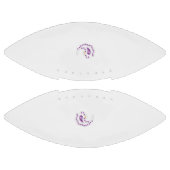 Bransoletka z serduszkiem Style, Light Eggplant American Football (Panelen)