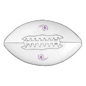Bransoletka z serduszkiem Style, Light Eggplant American Football (Voorkant)