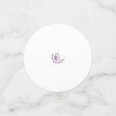 Bransoletka z serduszkiem Style, Light Eggplant Confetti (Kleine voorkant)