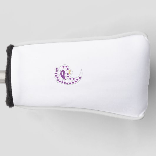 Bransoletka z serduszkiem Style, Light Eggplant Golfheadcover (Voorkant)
