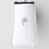 Bransoletka z serduszkiem Style, Light Eggplant Golfheadcover (Draai 90)