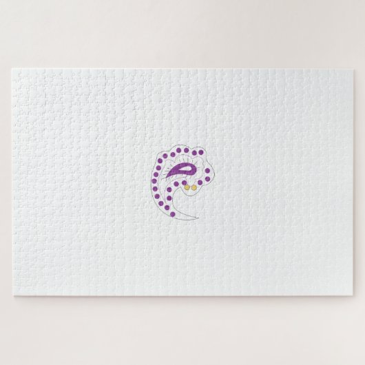 Bransoletka z serduszkiem Style, Light Eggplant Legpuzzel (Horizontaal)