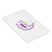 Bransoletka z serduszkiem Style, Light Eggplant Magneet (Rechterzijde)