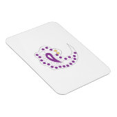 Bransoletka z serduszkiem Style, Light Eggplant Magneet (Rechterzijde)