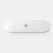 Bransoletka z serduszkiem Style, Light Eggplant Persoonlijk Skateboard (Horizontaal)