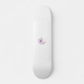 Bransoletka z serduszkiem Style, Light Eggplant Persoonlijk Skateboard (Voorkant)