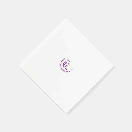 Bransoletka z serduszkiem Style, Light Eggplant Servet (Hoek)