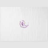 Bransoletka z serduszkiem Style, Light Eggplant Tissuepapier (Voorkant)