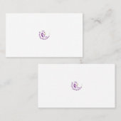 Bransoletka z serduszkiem Style, Light Eggplant Visitekaartje (Voorkant / Achterkant)