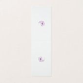 Bransoletka z serduszkiem Style, Light Eggplant Visitekaartje (Buitenkant ongevouwen)