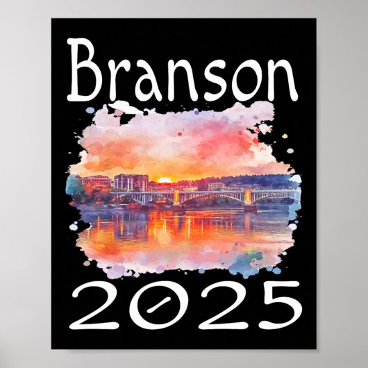 Branson 2025 Matching Familie Vakantiegroep Getawa Poster (Voorkant)