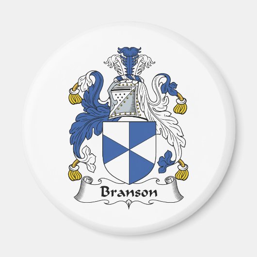 Branson Family Crest Magneet (Voorkant)