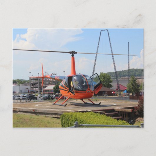 Branson Helikopter Tours Briefkaart (Voorkant)