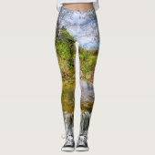 Branson Herfst Creek Stream Leggings (Voorkant)