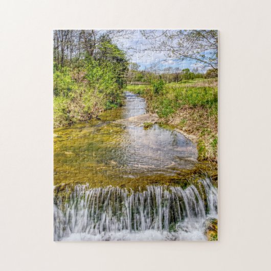 Branson Herfst Creek Stream Legpuzzel (Verticaal)