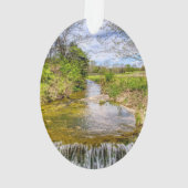 Branson Herfst Creek Stream Ornament (achterkant)