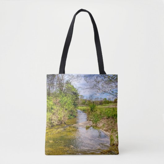 Branson Herfst Creek Stream Tote Bag (Voorkant)