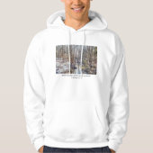 Branson Herfst Creek Winter Snow Painterly Hoodie (Voorkant)