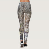 Branson Herfst Creek Winter Snow Painterly Leggings (Achterkant)