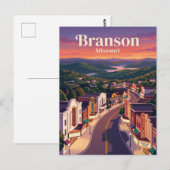 Branson Missouri Briefkaart (Voorkant / Achterkant)