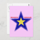 BRANSON MISSOURI BRIEFKAART (Voorkant / Achterkant)