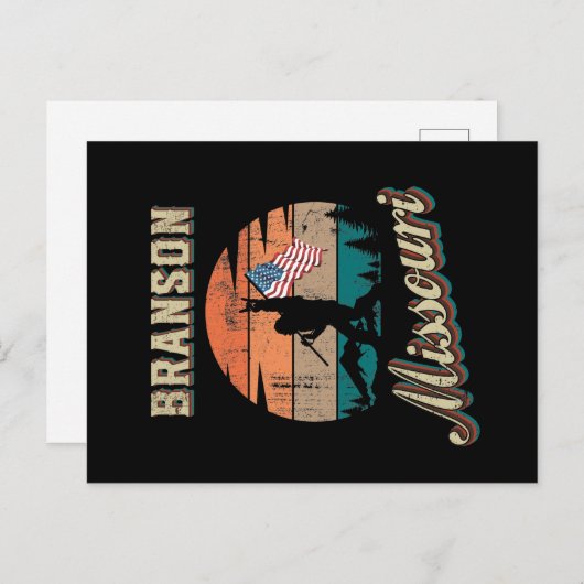 Branson Missouri Briefkaart (Voorkant / Achterkant)