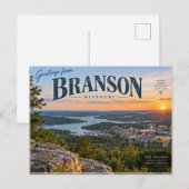 Branson Missouri Briefkaart (Voorkant / Achterkant)