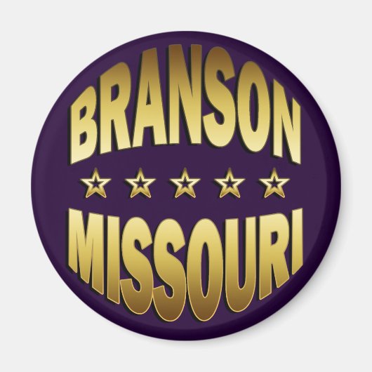BRANSON, MISSOURI MAGNEET (Voorkant)