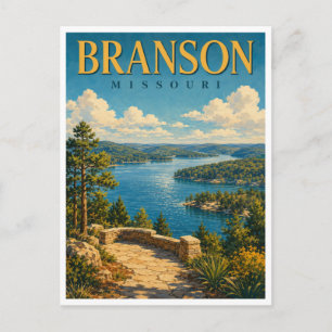 Branson Missouri Table Rock GeoSaga Briefkaart