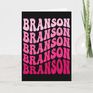Branson Missouri Vakantie Souvenir Retro Grafisch  Kaart
