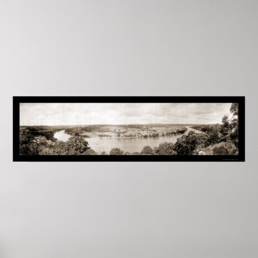 Branson, MO Foto 1914 Poster (Voorkant)