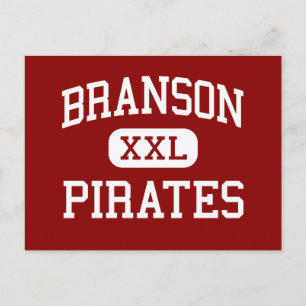 Branson - Pirates - High School - Branson Missouri Briefkaart