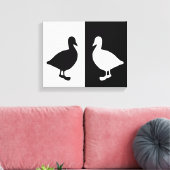 brant canvas afdruk (Insitu (Woonkamer))