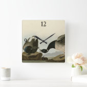 Brant Goose (Brant) uit Audubon Birds of America Vierkante Klok (Huis)